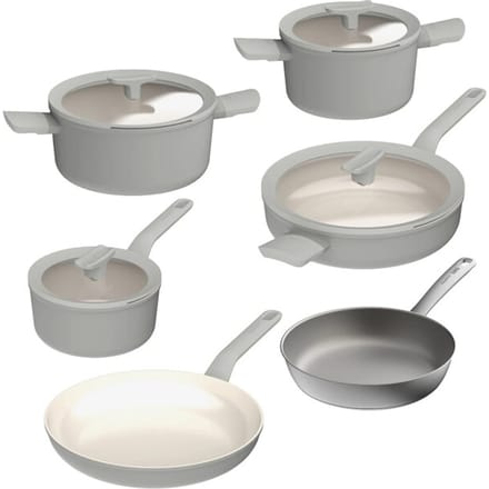 BergHOFF Balance moonmist pannenset 6-delig downdraft