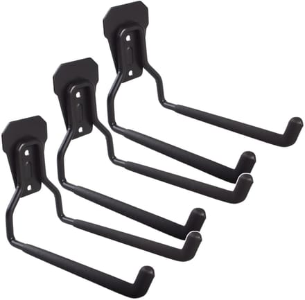 Maclean MC-440 - Ophanghaak - Stalen Muurbeugel - Max 35kg - 3 stuks