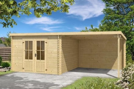 Outdoor Life Blokhut Orlando 581 x 292 cm