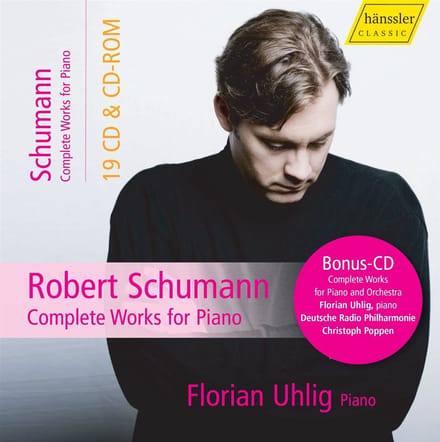 Florian Uhlig, Deutsche Radio Philharmonie - Schumann: Complete Works For Piano (19 CD) (Limited Edition)