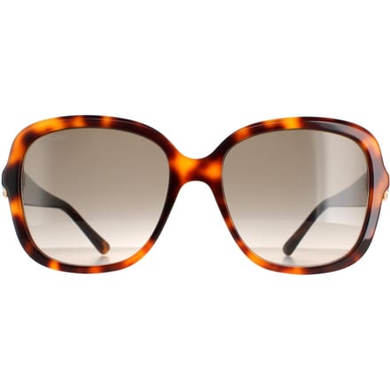 Jimmy Choo zonnebril sadie/s 086 ha havana bruine gradiënt