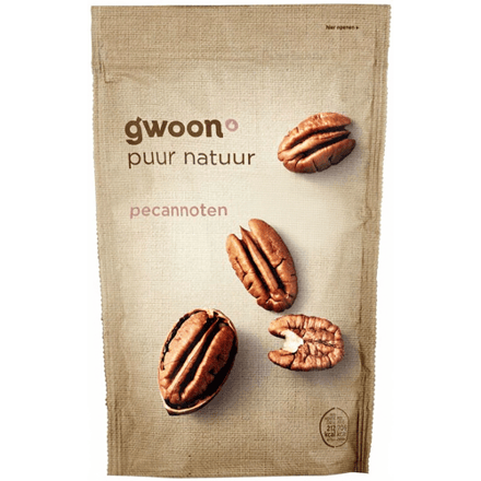 G'woon Ongebrande Pecan Noten - 200 g