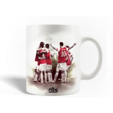 Mug - Arsenal - Céramique - 30cl - Compatible lave-vaisselle - Cylindrique