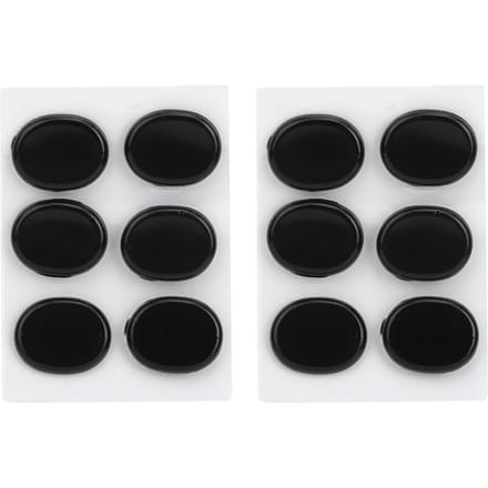 12 stuks Drum Demper Demper Muziekinstrument Accessoires Siliconen Zelfklevend Zwart white