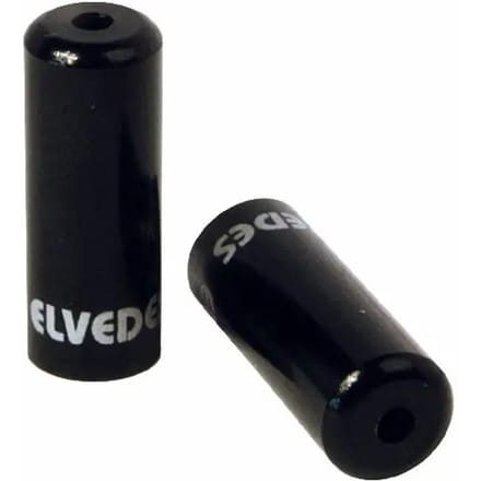 Elvedes Kabelhoedje 4,2mm aluminium zwart (10st)