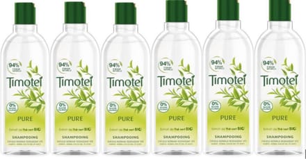 6 x TIMOTEI Haarshampoos Regulier Haarherstel Vite Pure - 300 ml