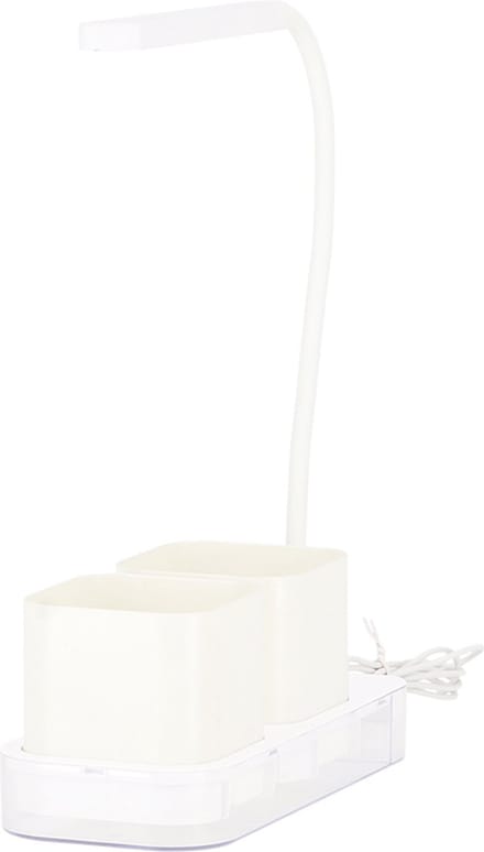 Esschert Design Planten Groeilamp met 2 Potten – Wit