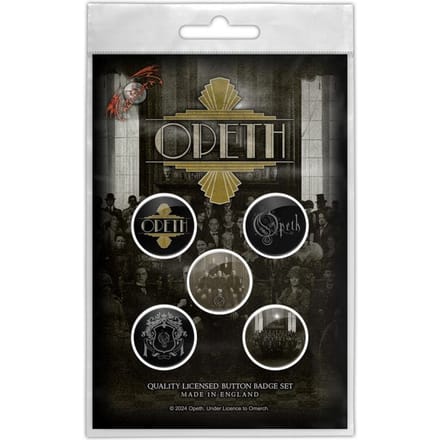 Opeth The Last Will And Testament Unisex Badge - meerkleurig - Standard
