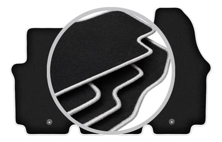 CARLUX-SILVER automatten voor: Opel Vivaro bestelwagen (2001-2014)