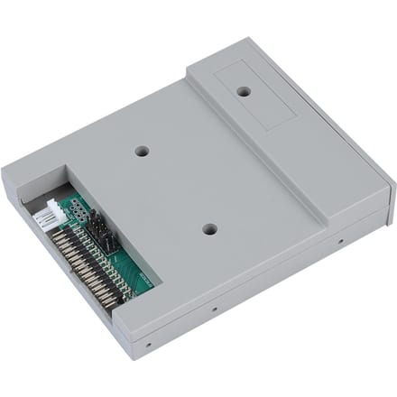 SFR1M44‑U100 3.5in 1.44MB USB SSD Diskette Drive Emulator Plug and Play gray