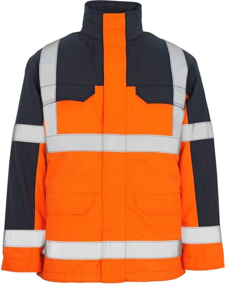 Parka Mascot Lungern | 6831-64 | 0141-hi-vis oranje/marine | s