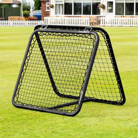 RapidFire Cricket Rebound Net - Voorjaar geladen Rebounder - Een- of Dubbelzijdig