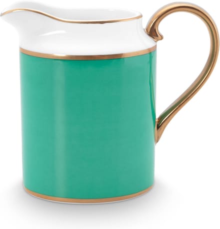 Pip Studio - Chique melkkan groen - Porselein - Gouden randjes