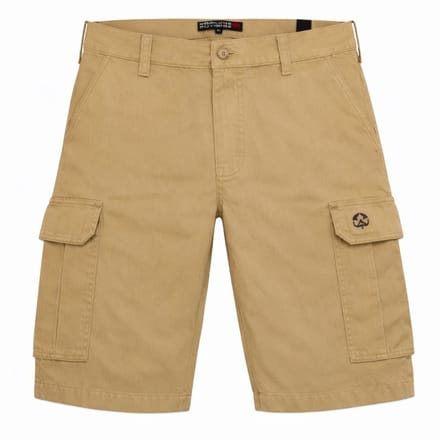 Norlund - Heren Shorts Baroudeur Cargo Short - Beige - Maat M