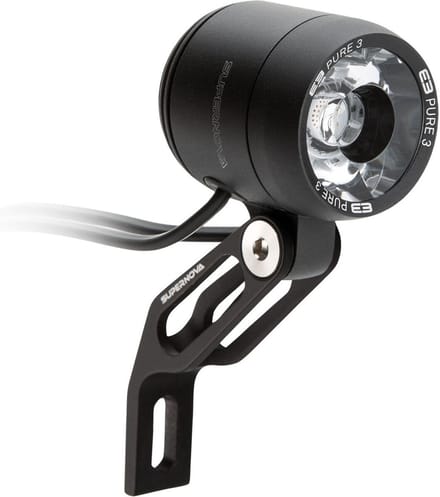 Supernova E3 Pure3 Dynamo Voorlicht Zilver 205 Lumens