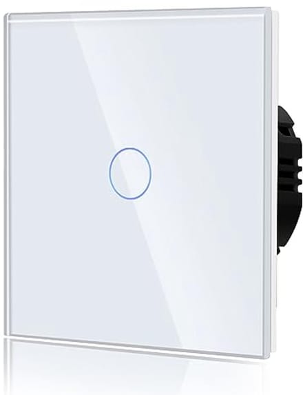Touch Light Switch - Gehard Glas met LED Achtergrondverlichting - Elegant en Modern