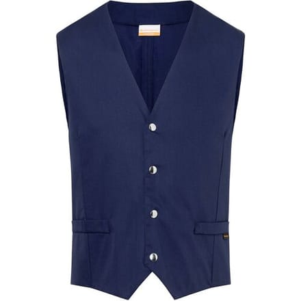(6 stuks) KARLOWSKY Heren Gilet Kai - Marineblauw - maat: 52