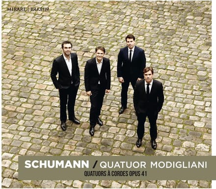 Quatuor Modigliani - Schumann: String Quartet Op.41 (CD)