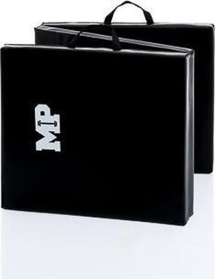 Muscle Power Tri-Fold Mat - Opvouwbare Yogamat - Zwart