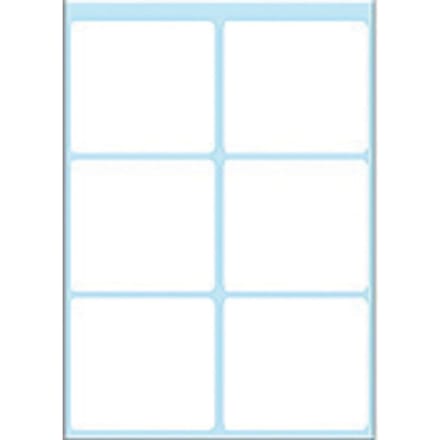 Haza Original Etiketten Vierkant 42 Stuks 36 X 40 Mm Wit