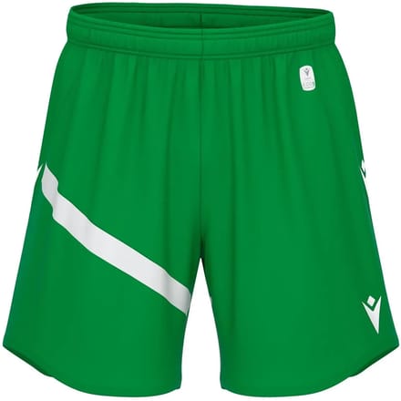 Macron Shen Eco Short Heren - Groen / Wit | Maat: 3XL