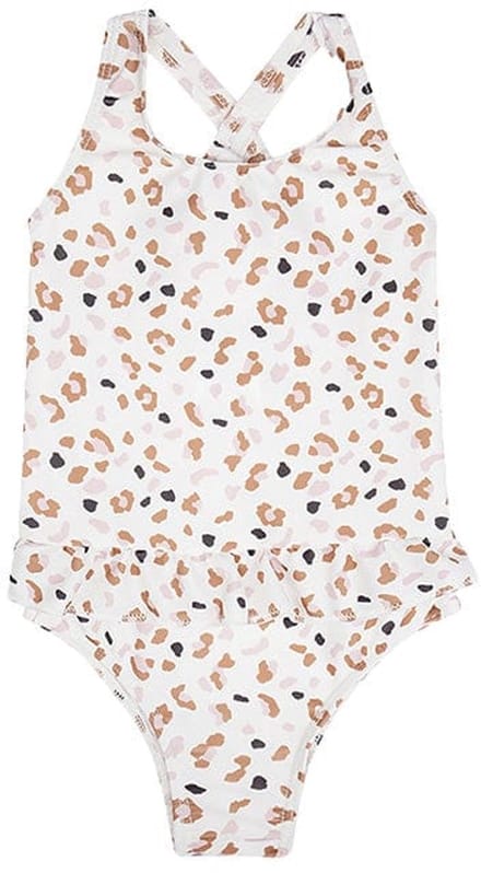 Kaki Leopard Bathing Suit