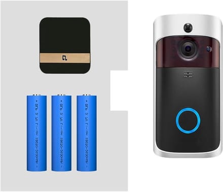 Video Deurbel Camera - Slimme Deurbel WiFi - Huisbeveiliging - HD Beeldkwaliteit - 166° Groothoek - Type 4