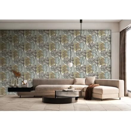 Decoprint Antibes Behang abstracte bomen - AN28281   5415058090296   Behang