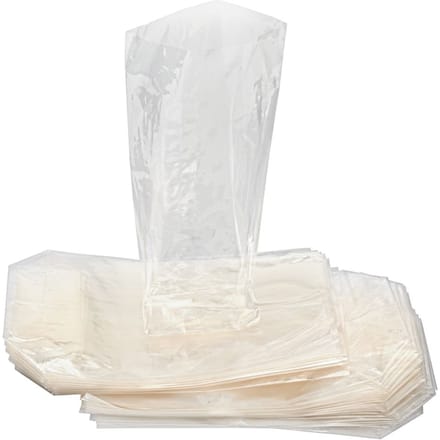 Cellofaanzakken, transparant, 50 stuks