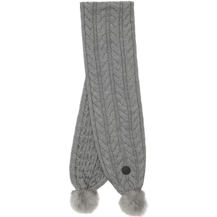 GUESS Sjaal Scarf 25X180 Light Grey Lichtgrijs