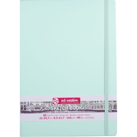 Schetsboek Talens Art Creation 80 vel 140gr 210x297mm frisse munt