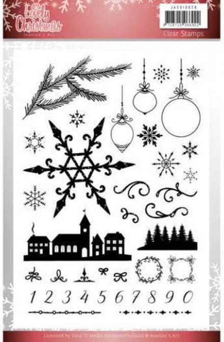 Jeanine`s Art - Clearstamp - Lovely Christmas - JACS10029