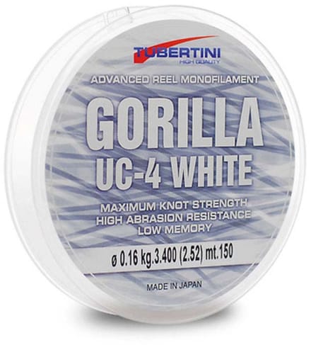 Tubertini Uc4 Monofilament 600 M Wit 0.160 mm
