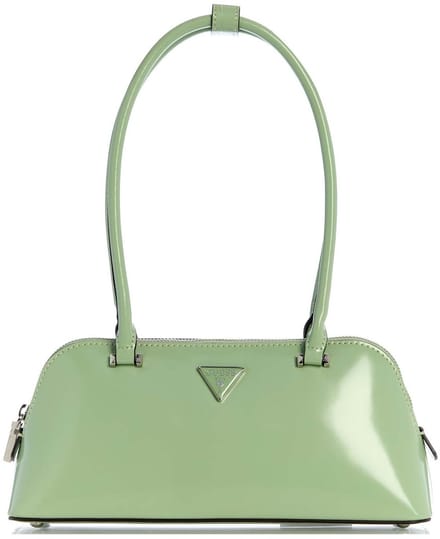 GUESS schoudertas Arnela Shoulder Satchel Bag Sage Lichtgroen