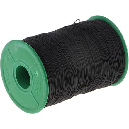 Fil de cordon élastique de 500 mètres, fabrication de bijoux, ficelle de perles, 0.5mm, blanc froid 500 Meters noir