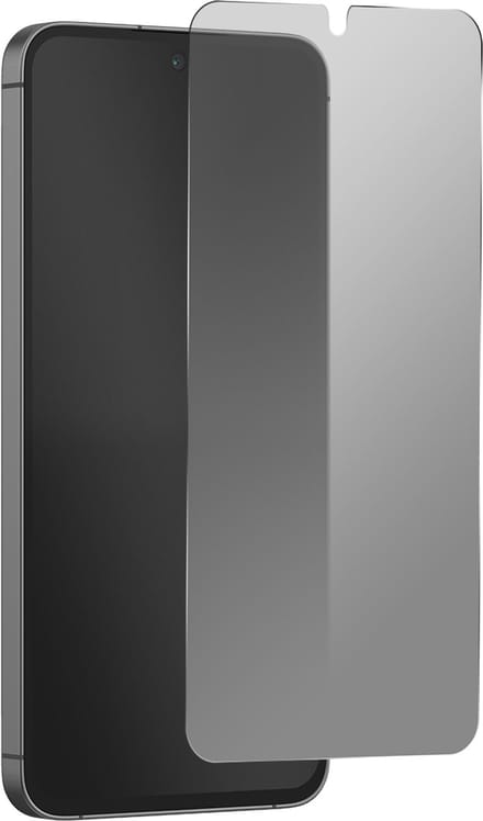 Eiger, Anti-Spy Privacy Glas geschikt voor Galaxy S26 Plus 2.5D, Transparant zwart