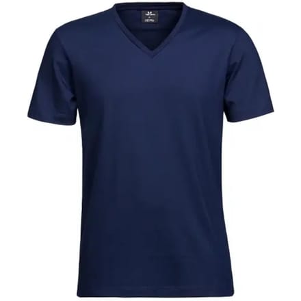 Tee Jays - Fashion Sof T-shirt V-hals - Navy maat L