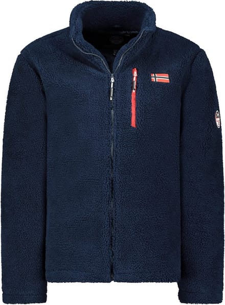 Geographical Norway Teddy Vest Gevoerd Heren Blauw Umberto - M