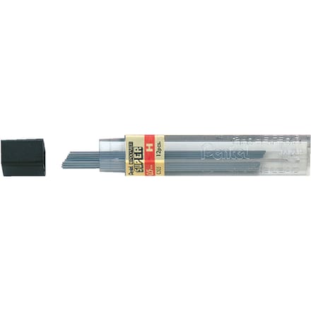 Potloodstift Pentel H 0.5mm zwart koker à 12 stuks