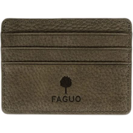 Leren kaarthouder Faguo