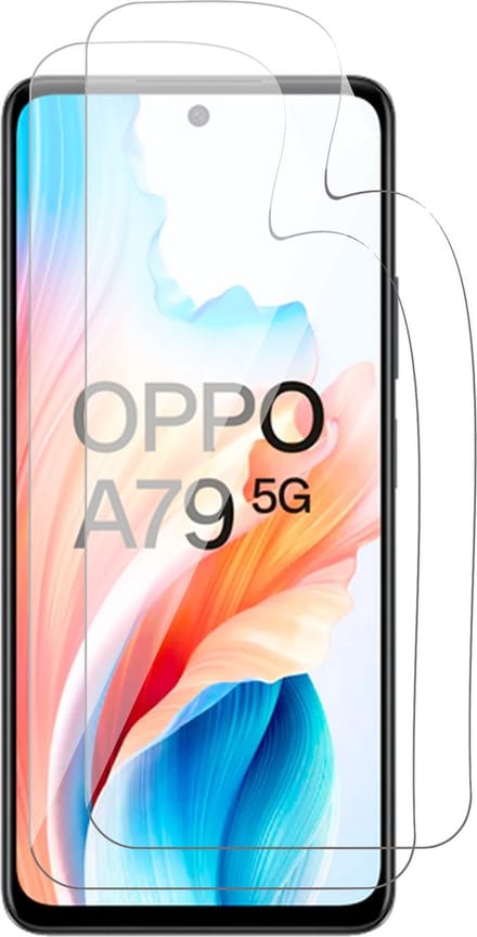 Screenprotector geschikt voor Oppo A79 - 2x FlexGuard Screen Protector