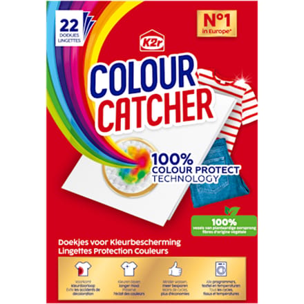 K2R Wasmachine Doekjes Colour Catcher 22 stuks
