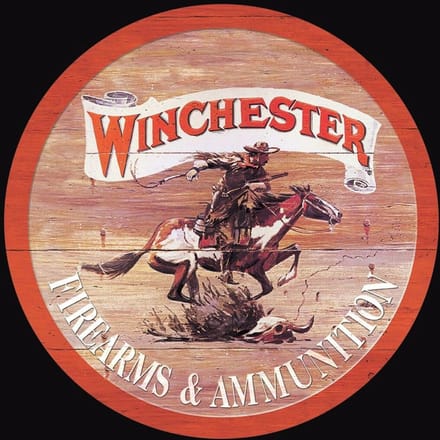 Winchester Express Metalen wandbord - Rond 30 cm