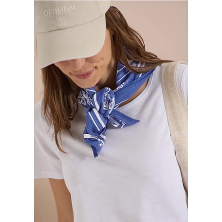 Katoenen bandana met print