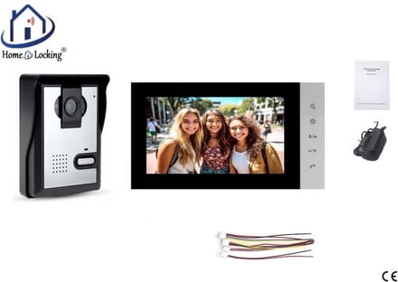Home-Locking complete deur intercom/videofoon 4 draads.DT-2246