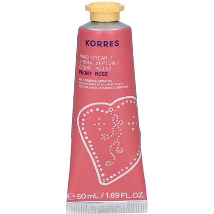 Korres Handverzorging Peony Rose handcrème Handcrème Unisex 50 ml