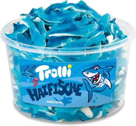 Trolli - Haaien - 150 stuks
