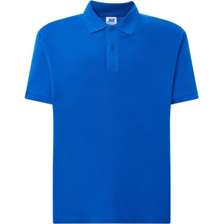 JHK Heren Pique Regular Poloshirt (Koningsblauw)