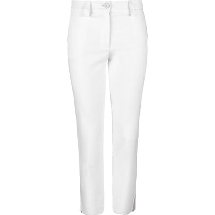 Wit denimkatoenen spijkerbroek