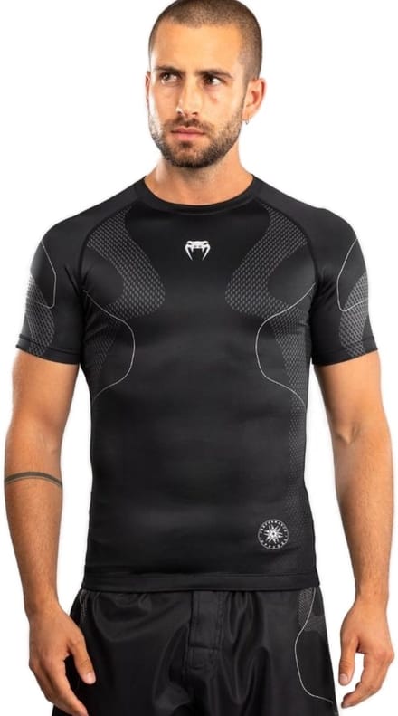 Venum Nexus Rash Guards Zwart Zilver - M